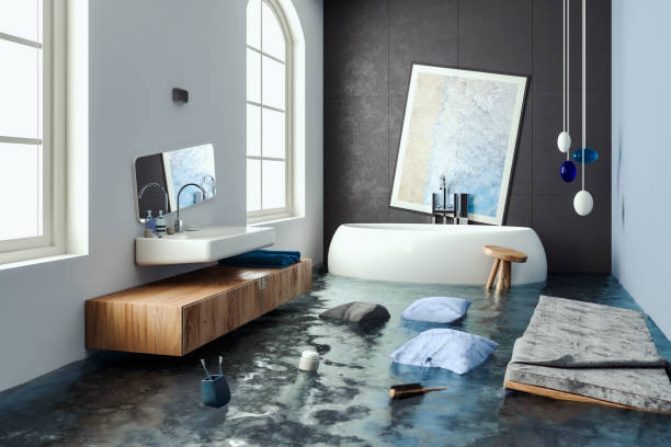 Carpet water damage restoration in Oregon, WI